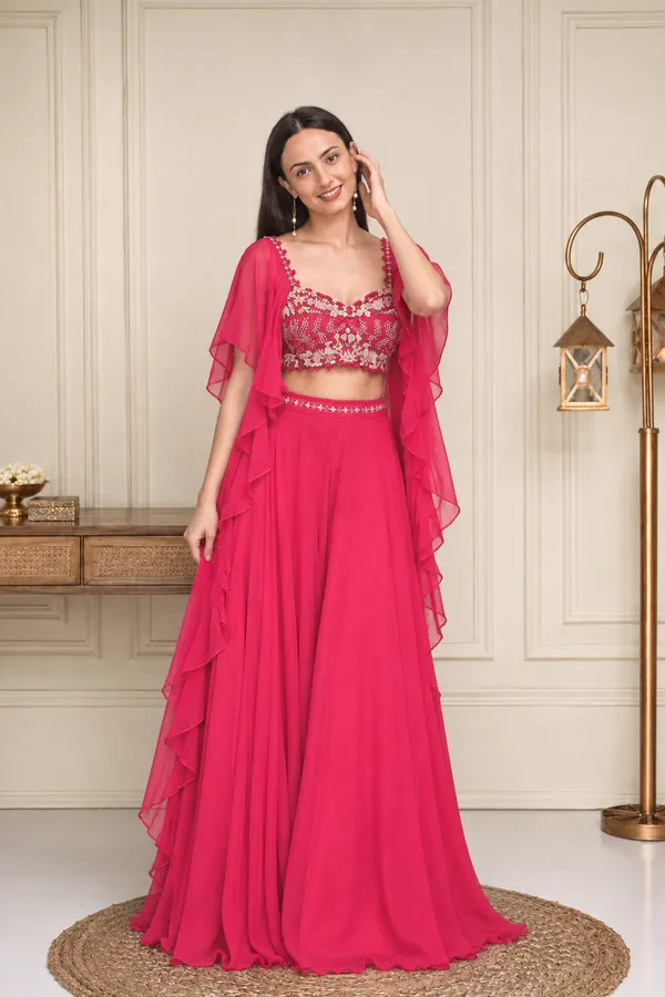 Women's_Pink_Embroidered_Lehenga_Choli_with_Ruffle_Dupatta