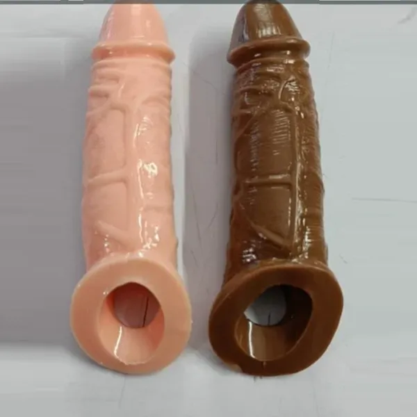 Silicone_Pleasure_Sleeve_for_Men_–_8_Inch