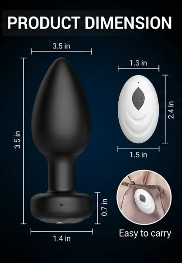 Pleasurehubs_Black_Silicone_Usb_Rechargeable_Waterproof_Adult_Sex_Toys