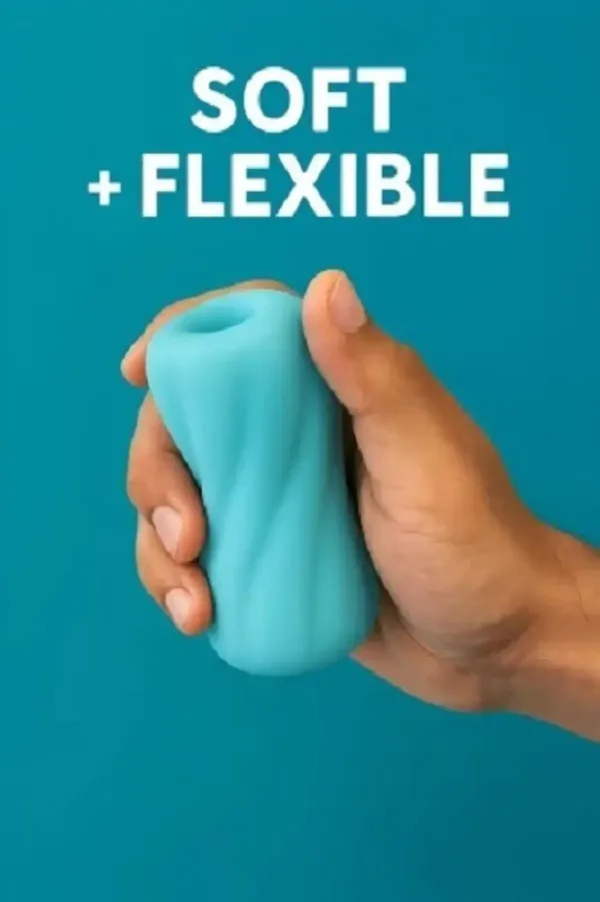 Pleasurehubs_Turquoise_Silicone_Ergonomic_Personal_Massager