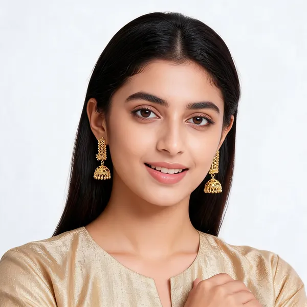 Gold_Stainless_Steel_Traditional_Rectangular_Stud_Jhumka_Earrings_For_Women