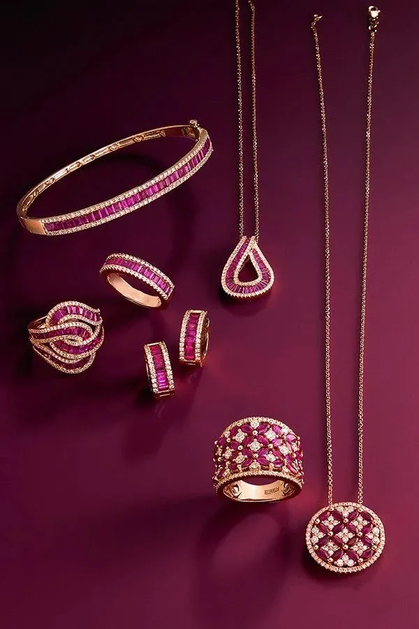 Rose_Gold_Ruby_And_Diamond_Stainless_Steel_Jewellery_Set_For_Women
