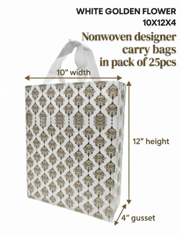 10"x12"x4"_Non-Woven_Laminated_Designer_Carry_Bags(25pcs)