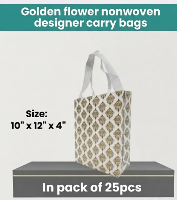 10"x12"x4"_Non-Woven_Laminated_Designer_Carry_Bags(25pcs)