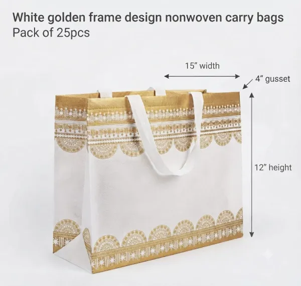 15"x12"x4"_Non-Woven_Laminated_Designer_Carry_Bags(25pcs)