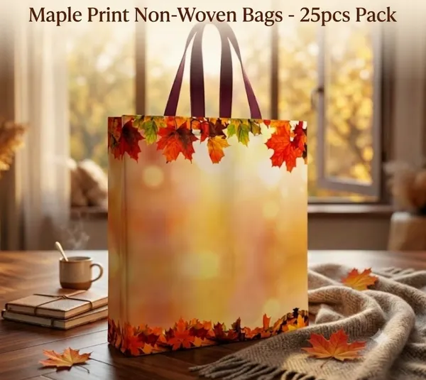 13"x14"x5"_Non-Woven_Laminated_Designer_Carry_Bags(25pcs)