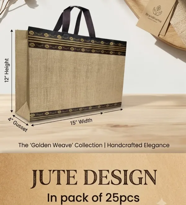15"x12"x4"_Non-Woven_Laminated_Designer_Carry_Bags(25pcs)