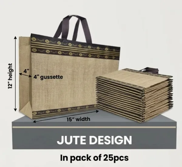 15"x12"x4"_Non-Woven_Laminated_Designer_Carry_Bags(25pcs)
