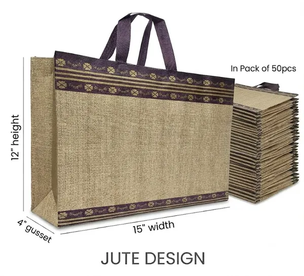 15"x12"x4"_Non-Woven_Laminated_Designer_Carry_Bags(50pcs)
