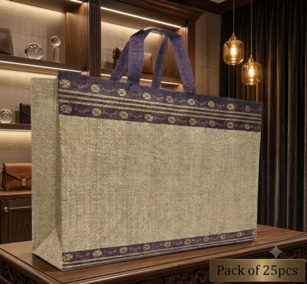 17"x12"x4"_Non-Woven_Laminated_Designer_Carry_Bags(25pcs)