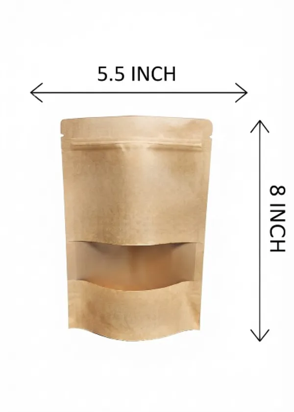 5.5"x8"_Kraft_Standup_Window_Pouches_(200pcs)