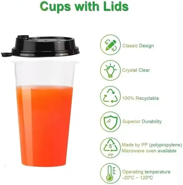 Pp_Round_Reusable_Drinking_Glass_With_Sipper_Lid_250Ml_-_250_Ml