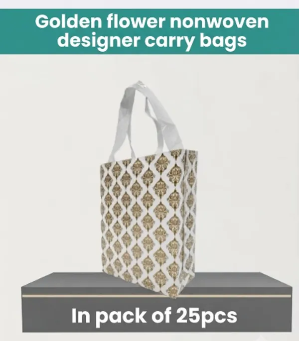 9"x10"x4"_Non-Woven_Laminated_Designer_Carry_Bags(25pcs)