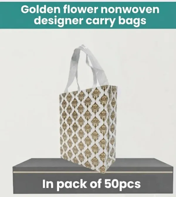9"x10"x4"_Non-Woven_Laminated_Designer_Carry_Bags(50pcs)