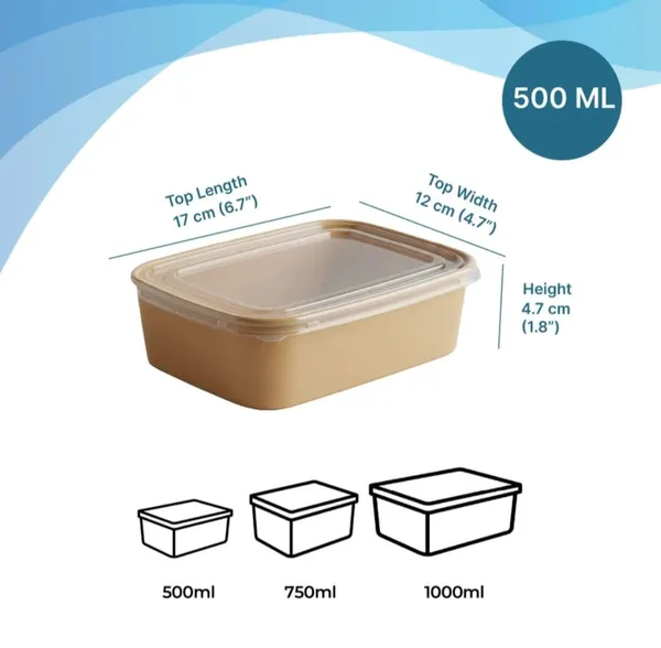 500ml_rectangle_kraft_container_with_transparent_lids