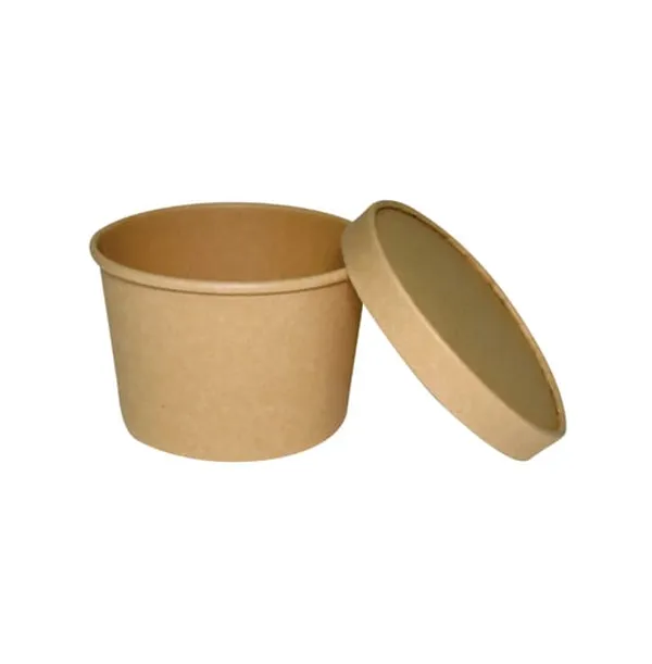 Kraft_Square_Food_Container_With_Clear_Lid_400Ml_-_400_Ml