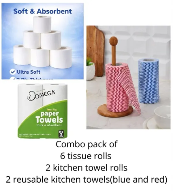 Combo_Of_Tissue_Paper_Roll,_Kitchen_Towel_&_Reusable_Kitchen_Towel