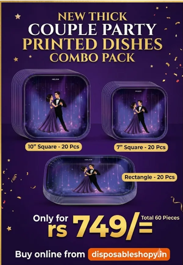 Combo_of_Couple_Party_Print_Sturdy_Export_Quality_Paper_Dishes_(20pcs_each)