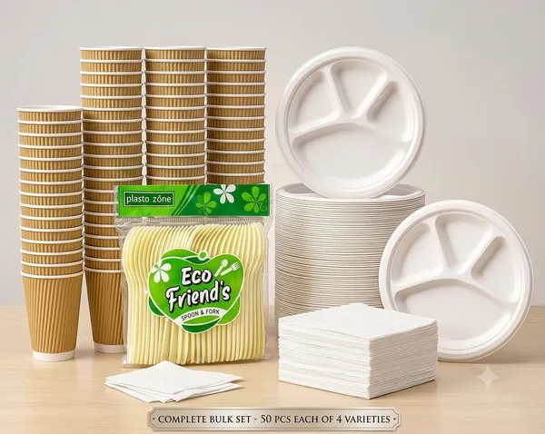 White_Pet_3-Compartment_Round_Hinged_Food_Storage_Container_-_7_In