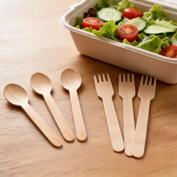 Areca_Leaf_Eco-Friendly_Round_Bowl_And_Wooden_Spoon_-_5_In_Bowl_140_Mm_Spoon