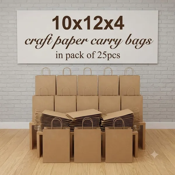 Brown_Kraft_Kraft_Plain_Carry_Bags_120Gsm_-_8_x10_x4_In