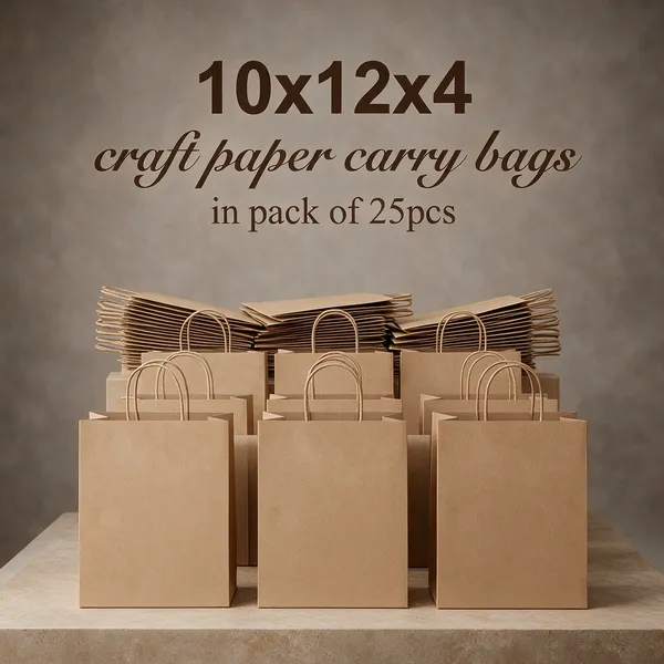 10"x12"x4"_kraft_plain_120GSM_carry_bags_