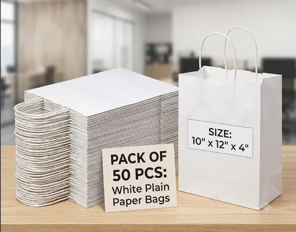 White_Paper_Plain_Carry_Bags_For_Shopping_-_6.5_x8.5_x3.5_In