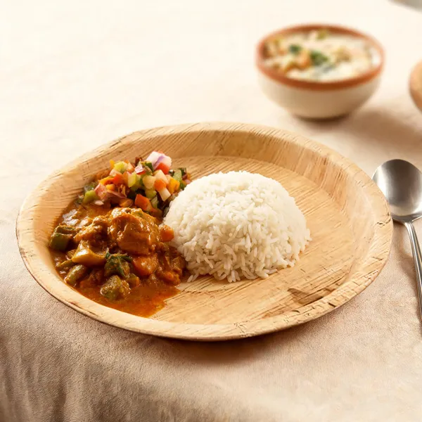 Areca_Palm_Leaf_Square_Disposable_Plate_8_Inch