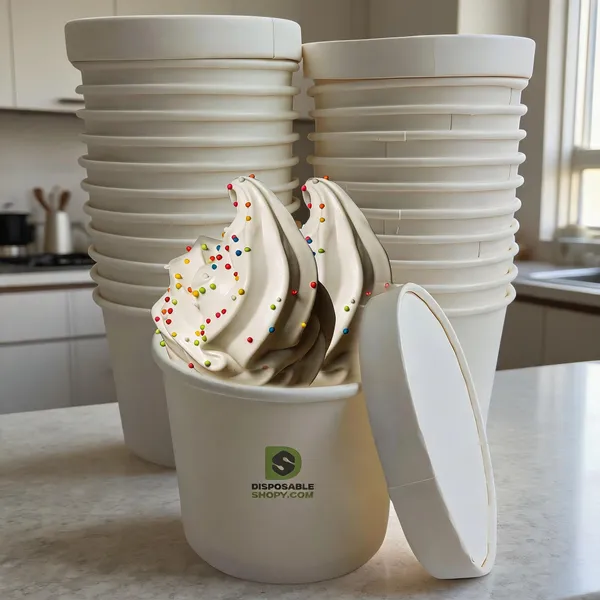 White_Bagasse_4-Compartment_Round_Disposable_Plate_12_Inch_-_12_In_4_Compartment