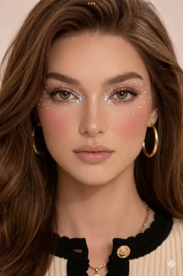 White_And_Silver_Crystal_Self-Adhesive_Face_And_Hair_Gem_Stickers