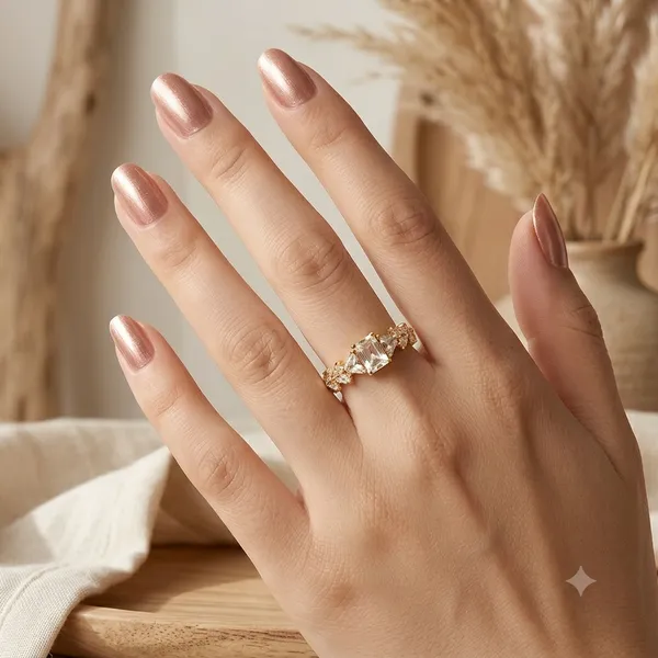 Golden_Alloy_Geometric_Stone_Ring_For_Women
