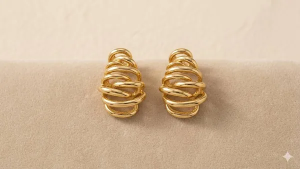 Golden_Alloy_Sculptural_Multi-Loop_Statement_Earrings_For_Women