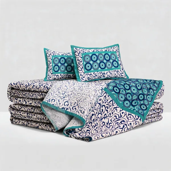 Gola_Sea_Green_Cotton_Geometric_Print_King_Size_Bedsheet_With_Pillow_Covers