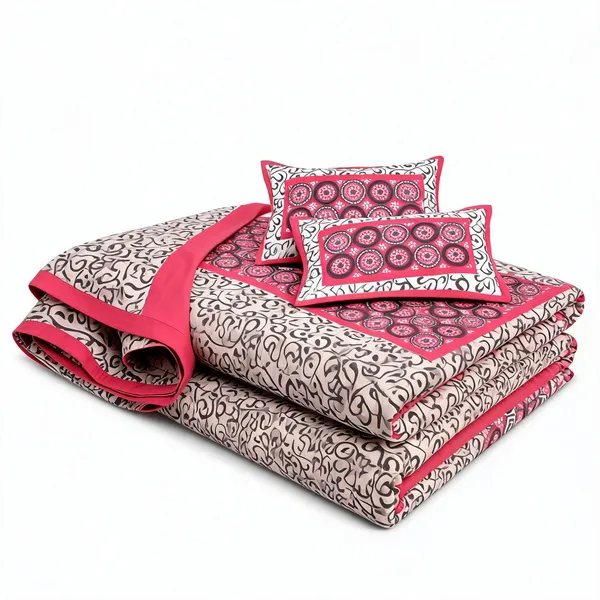 Gola_Pink_Cotton_Printed_King_Size_Bedsheet_With_Pillow_Covers
