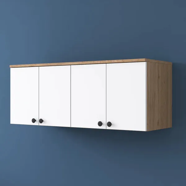 Spyder_Craft_5_Door_Matte_Finish_Ea_115_Kitchen_Cabinet_For_Hall_Kitchen_Wall_Mounted_Cabinet_For_Kitchen_Living_Room_Color_Oak_White_Assembly_DIY_Do_It_Yourself_Walnut_White