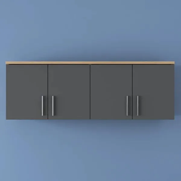 Spyder_Craft_Matte_Finish_Ea115_Wall_Mounted_Coat_Rack_Cabinet_Top_Module_Multi_Purpose_Cabinet_For_Living_Room_Bedroom_Color_Walnut_Anthracite_Assembly_DYI_Do_It_Yourself