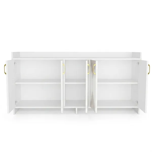 Spydercraft_Matte_Finish_Meko_Console_Table_Modern_White_Console_Table_Stylish_Storage_Cabinet_For_Living_Room_Entryway_Do_It_Yourself_Product