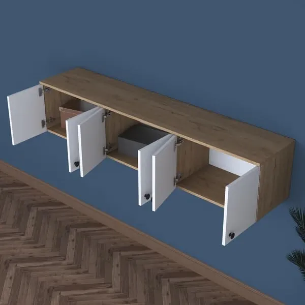 Spyder_Craft_Matte_Finish_Ea103_Wall_Mounted_Kitchen_Cabinet_Multi_Purpose_Cabinet_For_Kitchen_Pantry_And_Bathroom_Organizer_Color_White_Oak