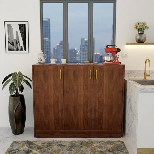 Spydercraft_Accent_Modern_Storage_Cabinet_With_Matte_Finish_And_Premium_Metal_Handles_Color_Columbian_Walnut_Multipurpose_Cabinet