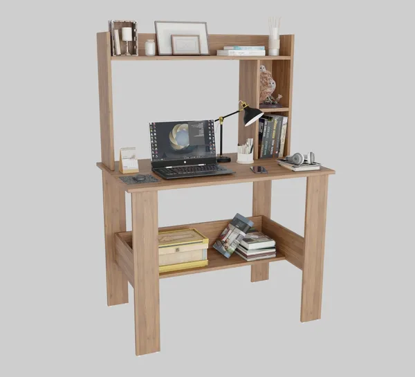 Spyder_Craft_Modern_Engineered_Wood_Study_Table_With_Bookshelf_Storage_Shelves_In_Nice_Lyon_Computer_Desk_For_Home_Office
