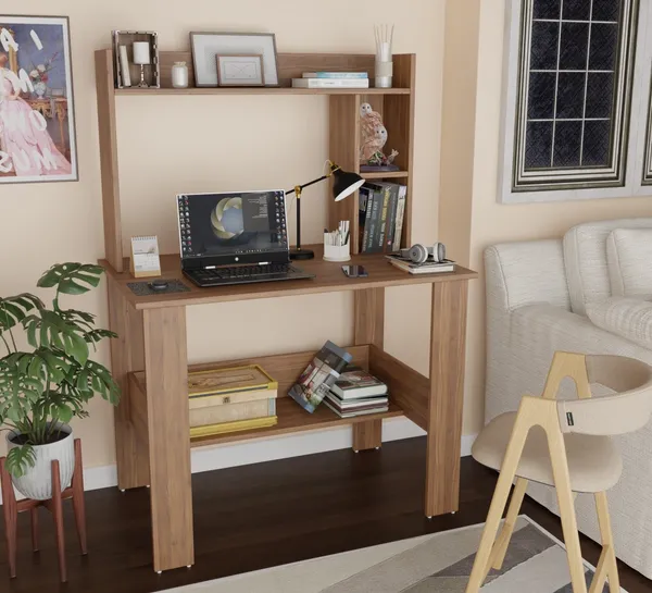 Spyder_Craft_Modern_Engineered_Wood_Study_Table_With_Bookshelf_Storage_Shelves_In_Nice_Lyon_Computer_Desk_For_Home_Office
