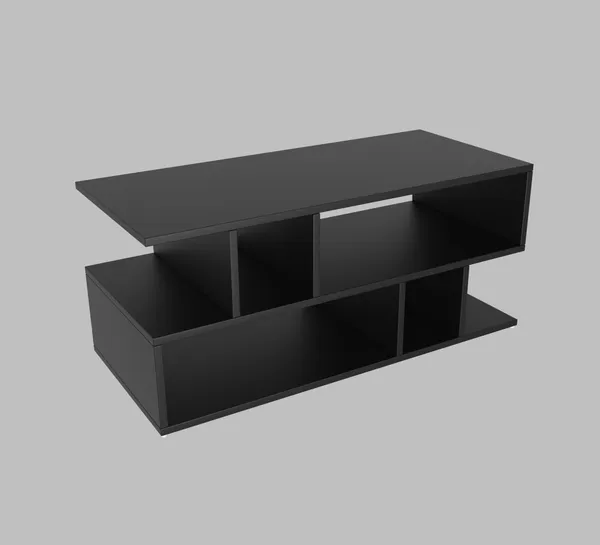 Spyder_Craft_Zig_Zag_Multipurpose_Coffee_Table_Nesting_Center_Table_Round_Leisure_Table_Suitable_For_Bedside_Hallway_Living_Room_Finish_Color_Black_DIY_Do_It_Yourself