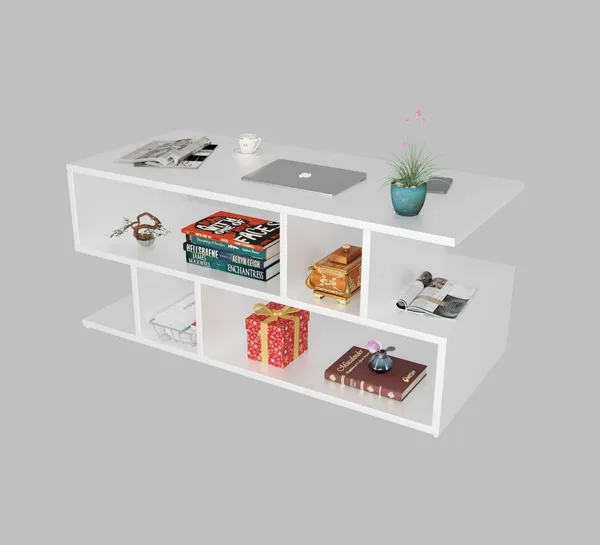 Spyder_Craft_Zig_Zag_Multipurpose_Coffee_Table_Nesting_Center_Table_Round_Leisure_Table_Suitable_For_Bedside_Hallway_Living_Room_Finish_Color_White_DIY_Do_It_Yourself