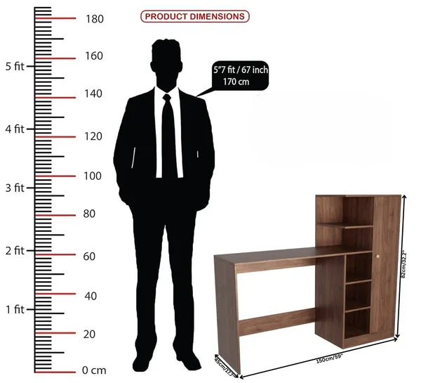 Spydercraft_Columbian_Walnut_Engineered_Wood_Dyna_Study_Table_With_Storage_Shelves_Modern_Multipurpose_Desk_With_Compact_Design