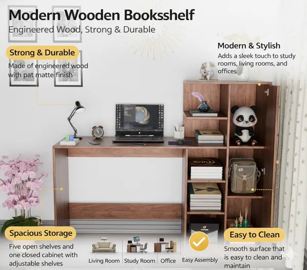 Spydercraft_Columbian_Walnut_Engineered_Wood_Dyna_Study_Table_With_Storage_Shelves_Modern_Multipurpose_Desk_With_Compact_Design