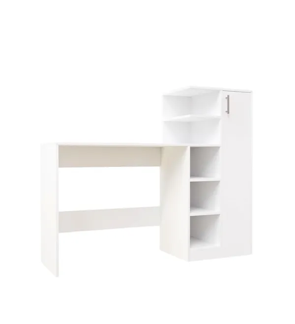 Spydercraft_White_Engineered_Wood_Dyna_Study_Table_With_Storage_Cabinet_Modern_Multipurpose_Desk_With_Shelves