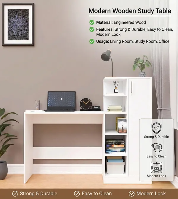 Spydercraft_White_Engineered_Wood_Dyna_Study_Table_With_Storage_Cabinet_Modern_Multipurpose_Desk_With_Shelves