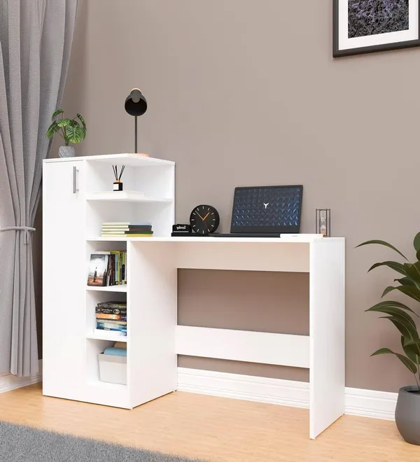 Spydercraft_White_Engineered_Wood_Dyna_Study_Table_With_Storage_Cabinet_Modern_Multipurpose_Desk_With_Shelves