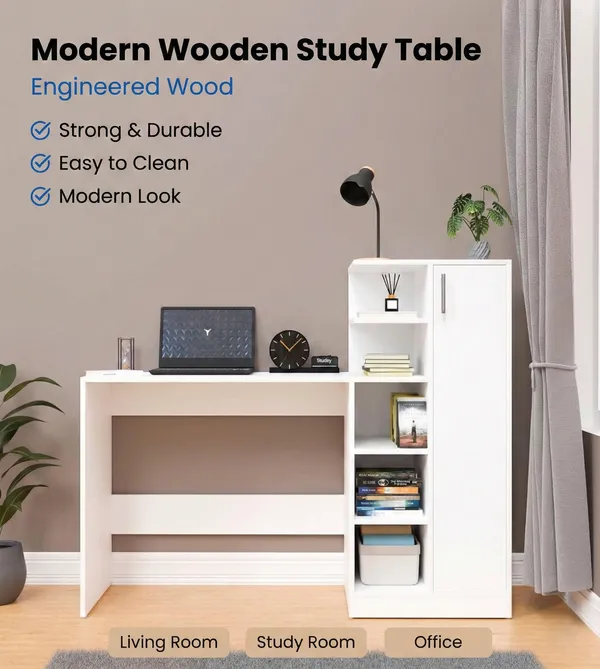 Spydercraft_White_Engineered_Wood_Dyna_Study_Table_With_Storage_Cabinet_Modern_Multipurpose_Desk_With_Shelves