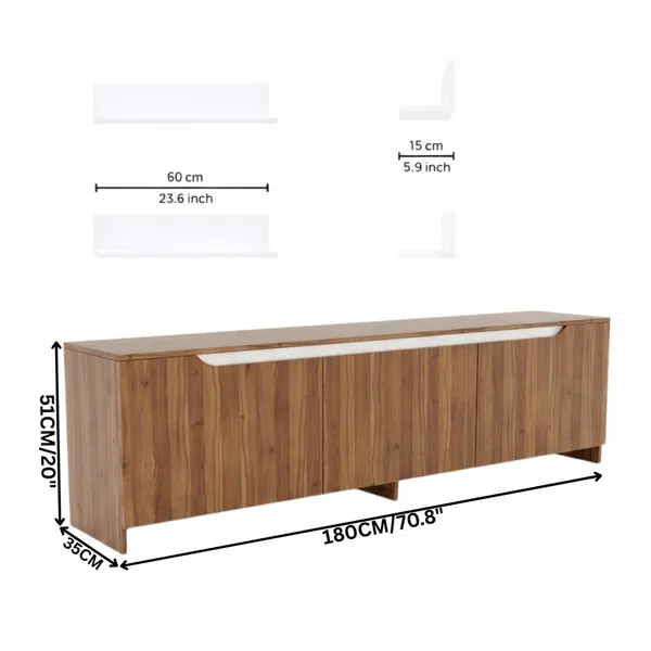 Spydercraft_Modern_Walnut_Tv_Cabinet_With_Storage_Floating_Shelves_180Cm_Entertainment_Unit